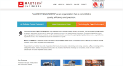 Desktop Screenshot of maxtechengineers.com